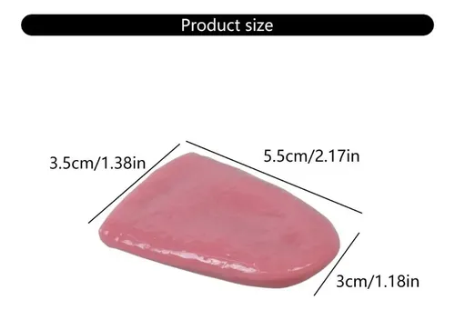 Pack De 2 Lenguas Artificiales Realistas De Silicona Elástica, Bromas Y Accesorios De Halloween, Ideales Para Disfraces De Vampiros Y Fiestas Temáticas