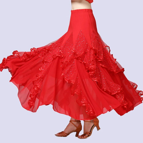 Faldas De Baile Lady Broom Para Bailar Vals, Faldas Largas,