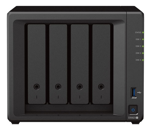 Synology Ds923+ Diskstation Nas De 4 Bahias (amd Ryzen 4 Hi