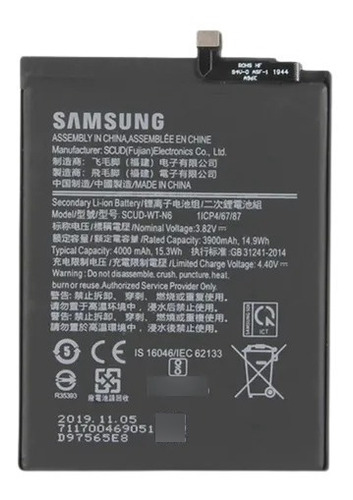 Bateria Pila Samsung A10s A20s Scud-wt-n6 Con Garantia