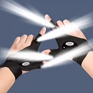 Guantes Led Con Linterna Led, Guantes De Luz Dj, Guantes De