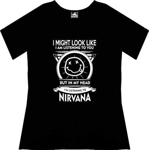 Blusa Nirvana Rock Tv Camiseta Urbanoz