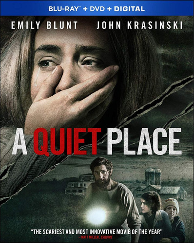 Blu-ray + Dvd A Quiet Place / Un Lugar En Silencio