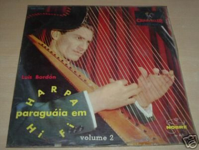 Luis Bordon Arpa Paraguaya En Hi-fi Vol 2 Vinilo Brasilero