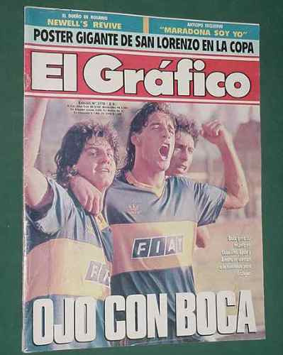 Revista Grafico 3779 Boca Ferro Colo Colo Newells Old Boys