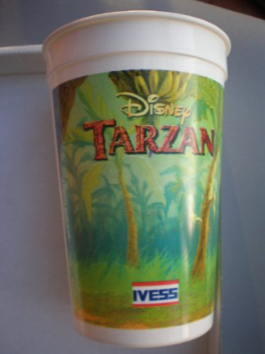 Vaso De Plastico Con Publicida Ivess - Disney - Tarzan