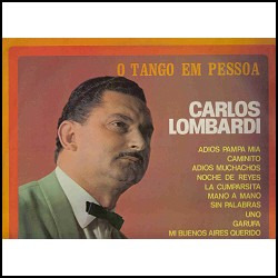 Carlos Lombardi,,tango Disco Brasilero,rareza