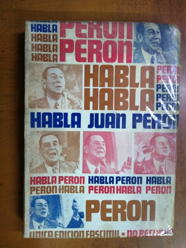 Peron Habla Editorial Freeland  Libreria Merlin