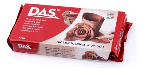 Masa Arcilla Moldeable Das 500grs Cafe