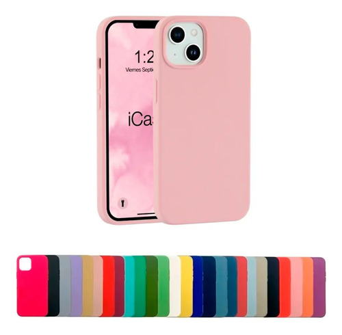 Protector Case Silicon Para Celular iPhone 14 Febo