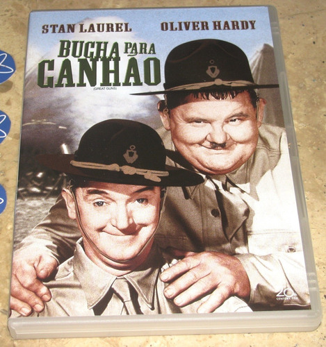 Dvd Bucha Para Canhão - Stan Laurel - Oliver Hardy