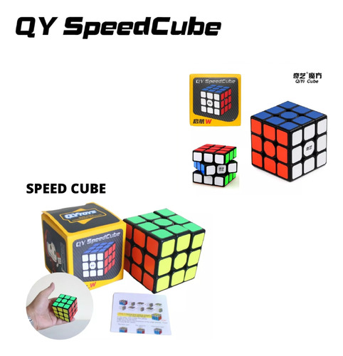 Cubo Rubik Magico 3 X 3 X 3 Tamaño Estandar Cubos Rubik