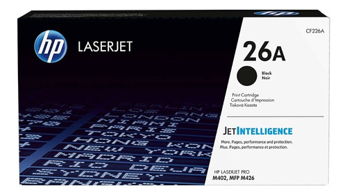 Toner Original Hp 26a Negro Cf226a Laserjet M402 M426