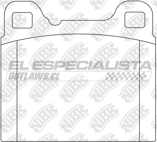 Pastillas De Freno Volvo 740 2.3 1992 Nibk Trasera