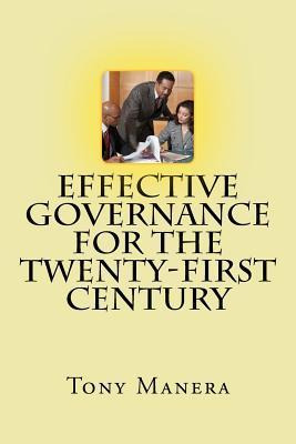 Libro Effective Governance For The Twenty-first Century -...