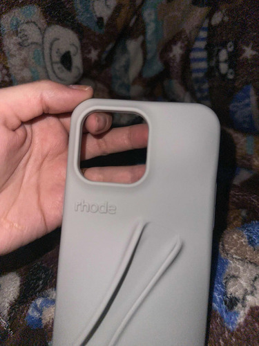 Rhode Lip Case iPhone 14 Pro Max Silicona By Hailey Bieber