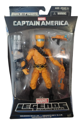 Soldado A.i.m. Baf Mandroid Capitan America Marvel Legends