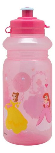 Botella Basica Con Tapa Princesas Disney - 450ml