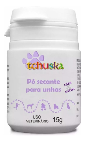 Pó Hemostático Para Cães E Gatos Tchuska