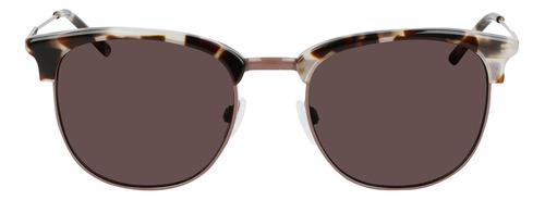 Dkny Mujer Dk710s Anteojos De Sol Cuadrados, Tortuga De Hues