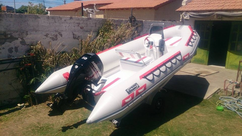 Viking De 4,9 M Con Motor 60 Hp 4 Tiempos Mercury Todo 0km