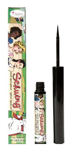 The Balm Delineador Líquido Negro Schwing