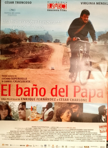 El Baño Del Papa Poster Afiche