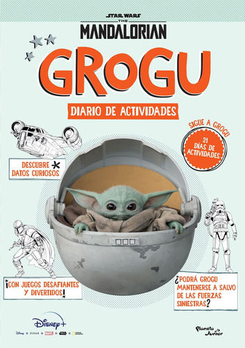 Mandalorian Grogu. Diario De Actividades-disney-planeta