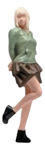 Mini Estatueta De Pessoas Modelo Brinquedo 1/64 Cenário