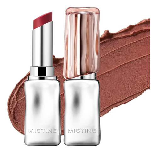 Mistine Labial Creamy Con Acabado Mate Antiadherente