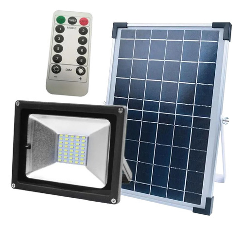 Foco Solar Con Panel 40w Smd Sl-381e