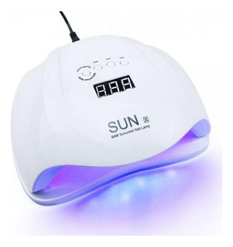 Secador De Uñas Sun 54w Profesional Original Led Uv