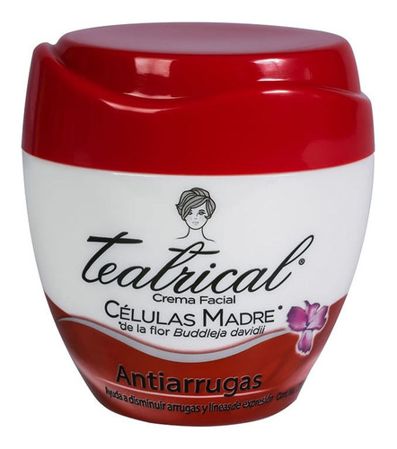 Crema Facial Teatrical Antiarrugas X 200 G