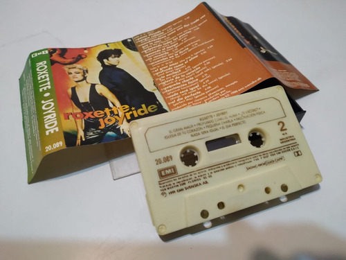 Casete Disco Roxette Joyride Edición 1991!