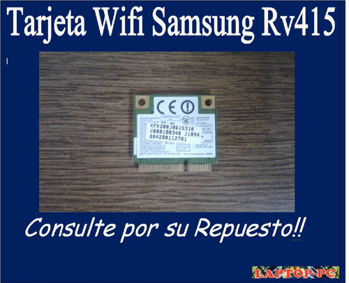 Tarjeta Wifi Samsung Rv415