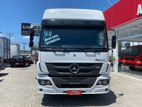 Imagem 2 de 15 de Mercedes-benz Atego 3030 Teto Alto Aut Bi-truck 8x2 2019