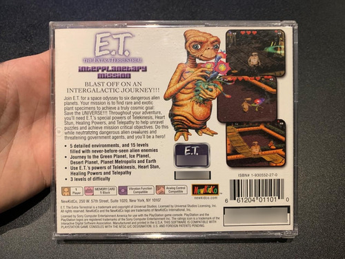 E.t. The Extra-terrestrial: Interplanetary Mission Sony Ps1 (Usado)