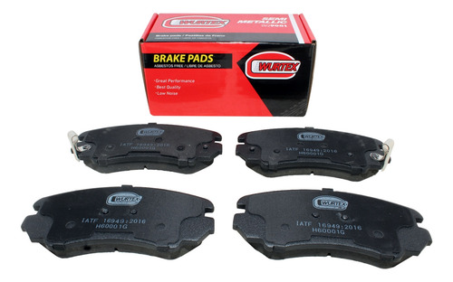 Juego Pastillas Freno Del Para Changan Cs35 1.6 Jl478qe 2019