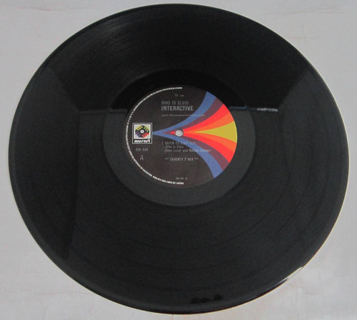 Interactive - Who Is Elvis Single Lp (Usado)