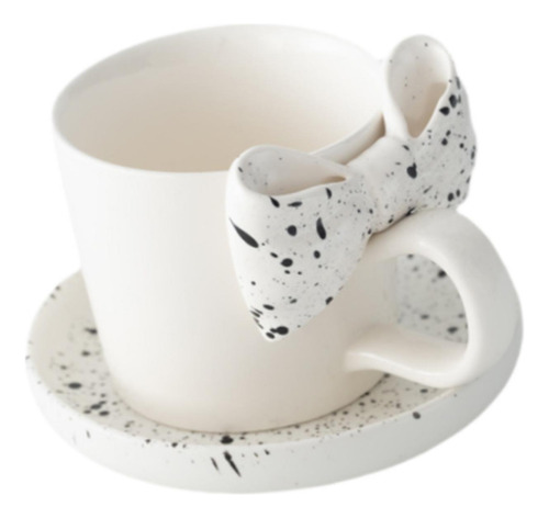 Taza De Café De Cerámica Con Nudo De Lazo Para Bebidas