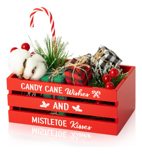 B1ykin 20 Piezas De Mini Mesa De Madera De Navidad, Decoraci