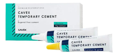 Dental Cemento Temporal Libre De Eugenol Cavex Pasta
