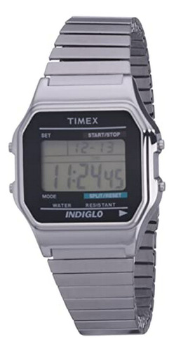 Reloj Digital Clásico Timex Para Hombres 34mm