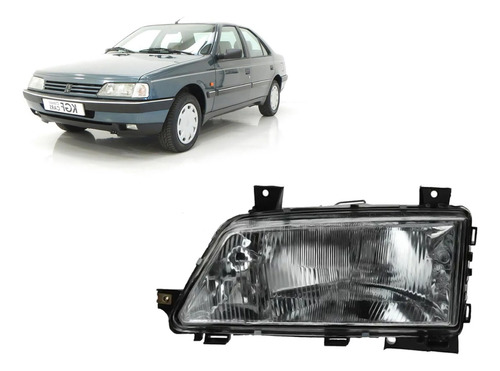 Optica Peugeot 405 Doble Parabola Izquierda