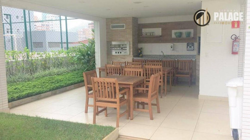 Apartamento Com 2 Dormitórios À Venda, 80 M² Por R$ 640.000,00 - Boqueirão - Praia Grande/sp - Ap2598