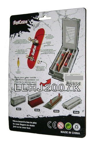 Lote 2 Pack Mini Patinetas P/ Dedos Sbego & Elingerdeck Baf (Usado)