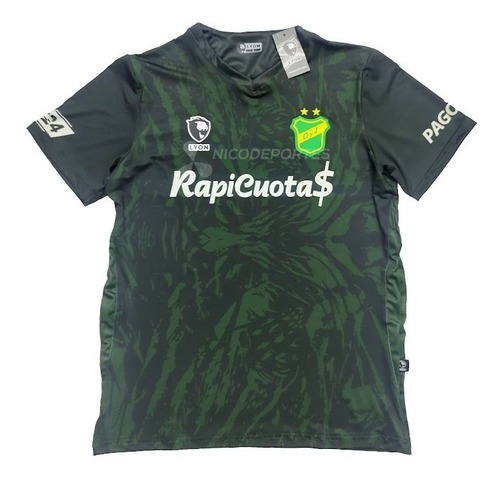 Camiseta Defensa Y Justicia Lyon Suplente Verde 2023