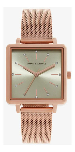 Reloj Armani Exchange Mujer Oro Rosado