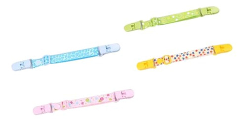4pcs Pacifier Clips For Baby Pacifier Leash Golf Silicone
