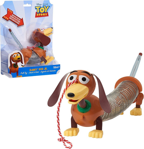 Brinquedo De Puxar Toy Story Slinky Dog Jr Da Disney E Da Pi